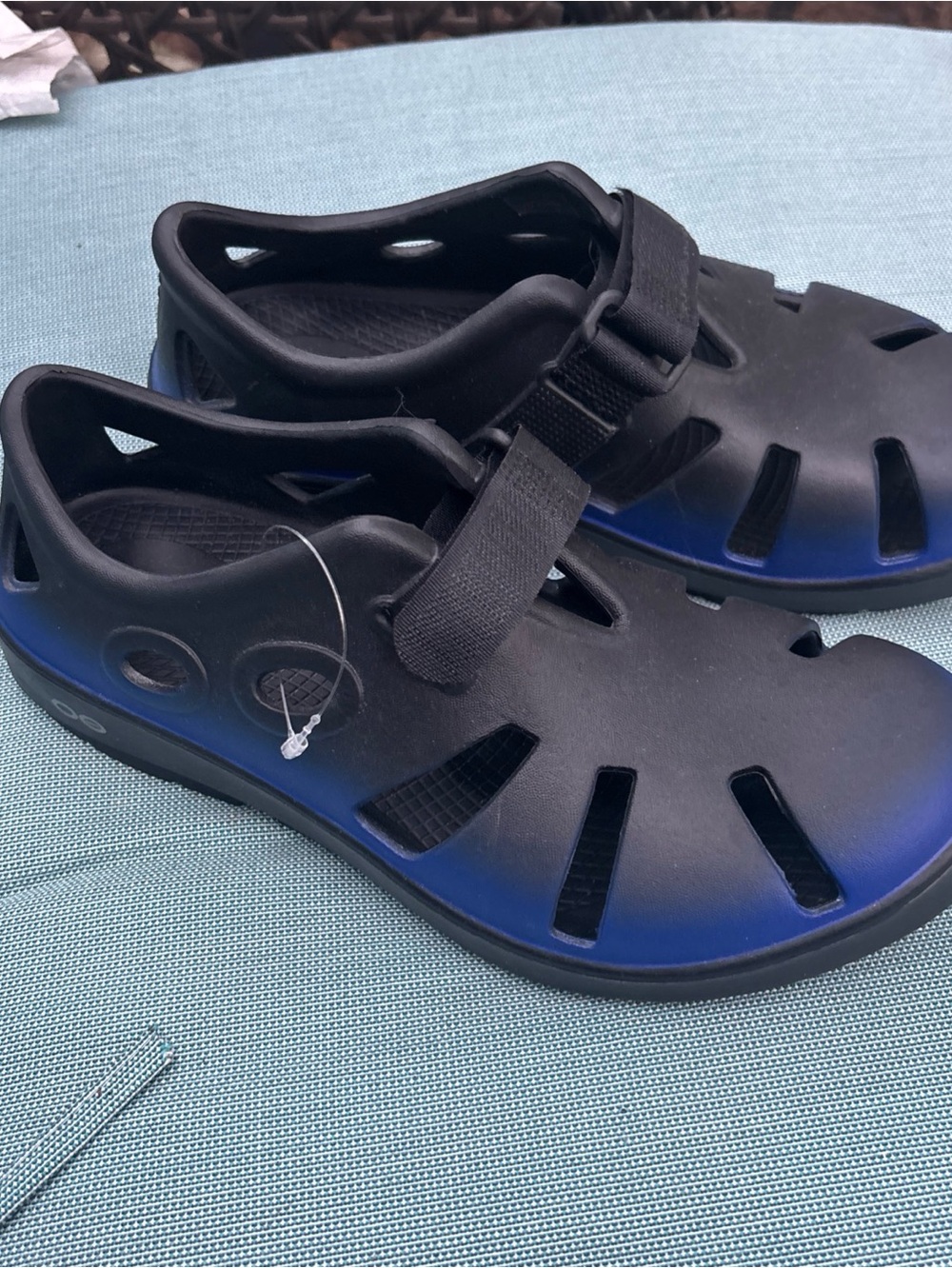 New unisex OOFOS OOCANDOO SANDAL Size M6/W8 EU 39